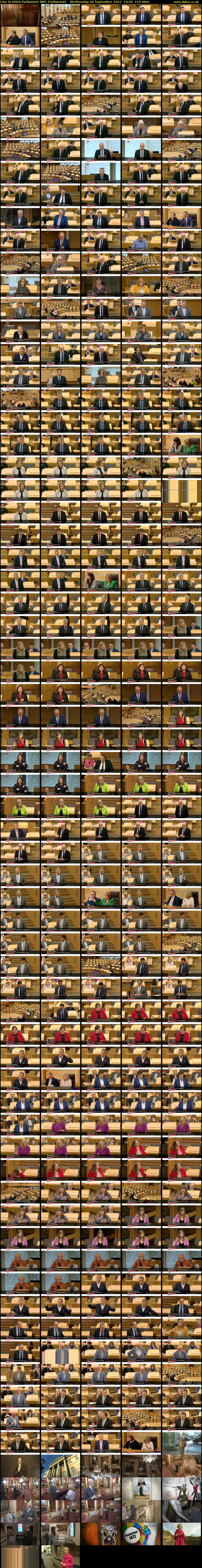 Live Scottish Parliament (BBC Parliament) Wednesday 28 September 2022 14:00 - 17:30
