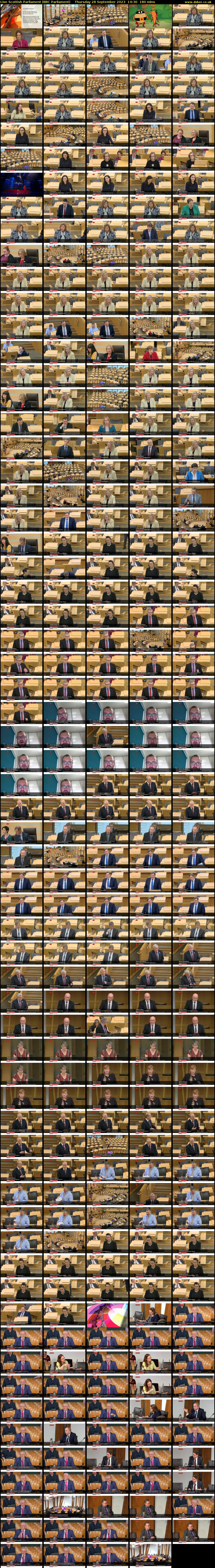 Live Scottish Parliament (BBC Parliament) Thursday 28 September 2023 14:30 - 17:30