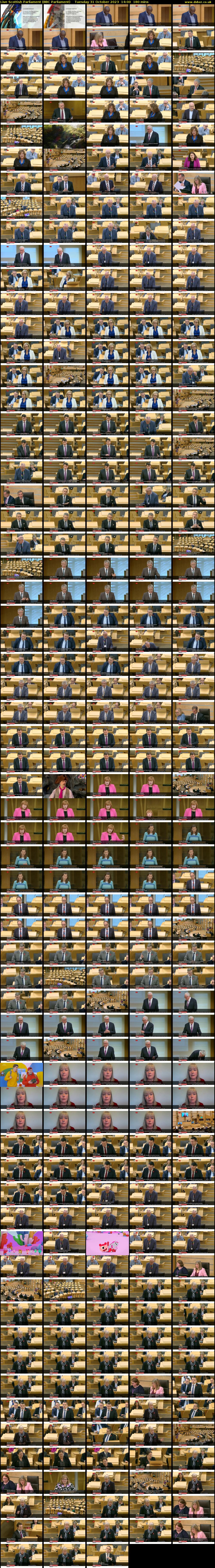 Live Scottish Parliament (BBC Parliament) Tuesday 31 October 2023 14:00 - 17:00