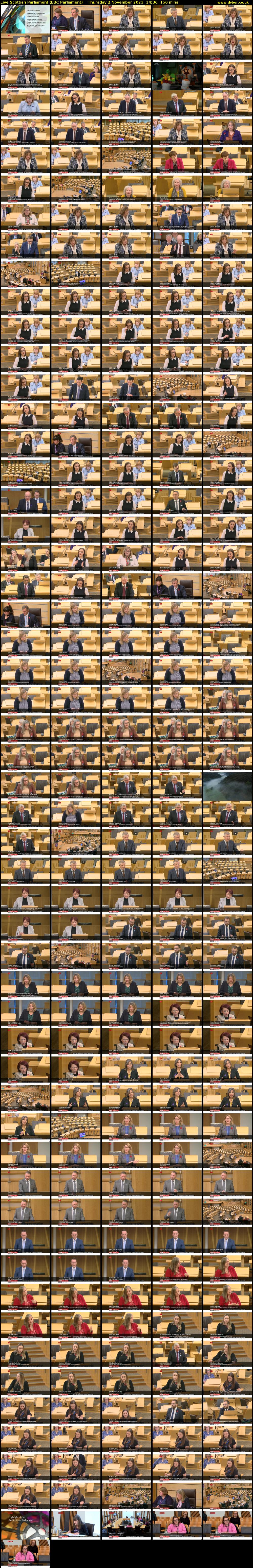 Live Scottish Parliament (BBC Parliament) Thursday 2 November 2023 14:30 - 17:00