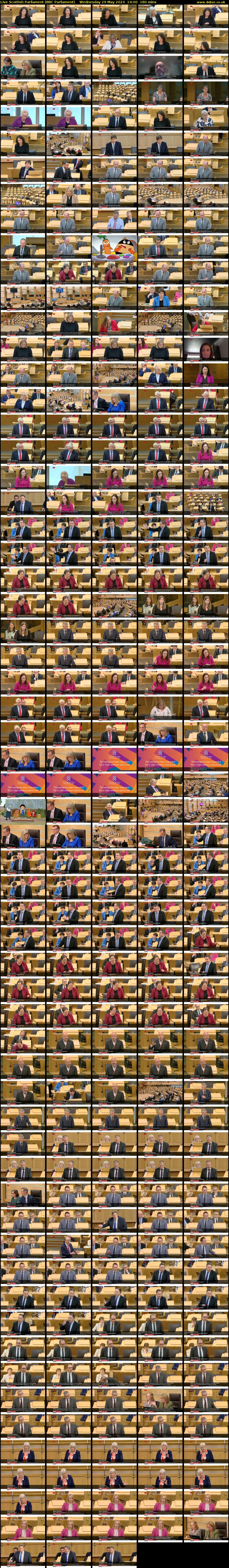 Live Scottish Parliament (BBC Parliament) Wednesday 29 May 2024 14:00 - 17:00
