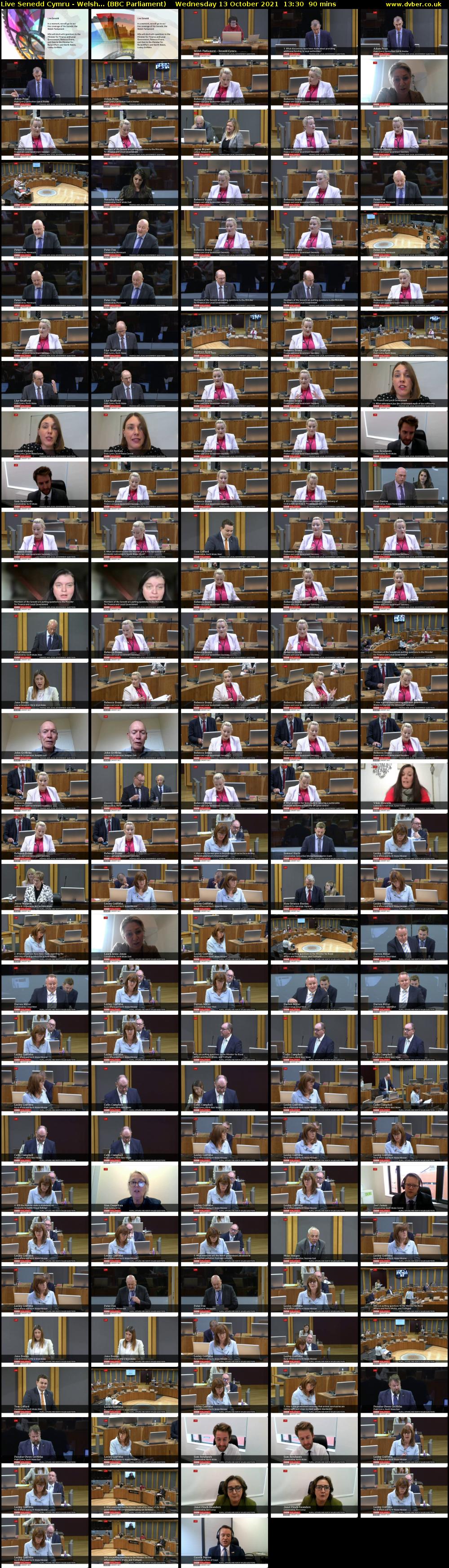 Live Senedd Cymru - Welsh... (BBC Parliament) Wednesday 13 October 2021 13:30 - 15:00