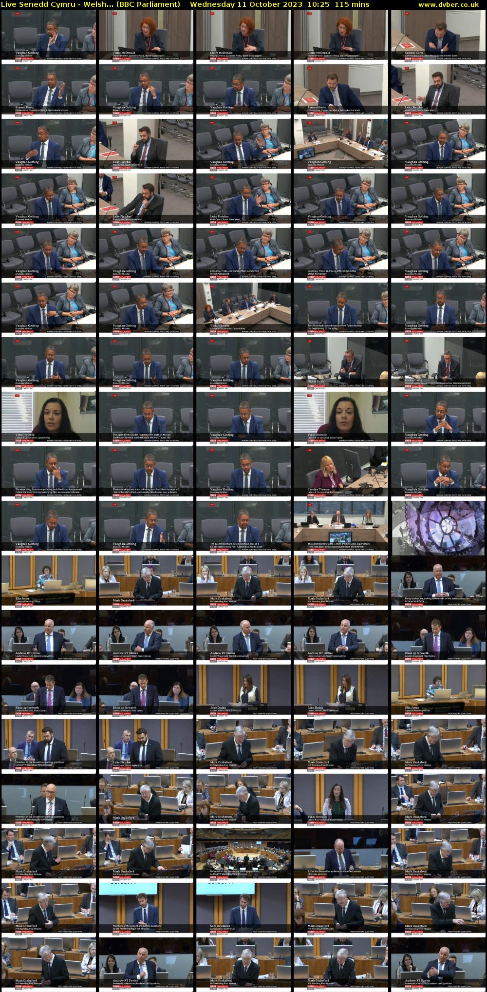 Live Senedd Cymru - Welsh... (BBC Parliament) Wednesday 11 October 2023 10:25 - 12:20