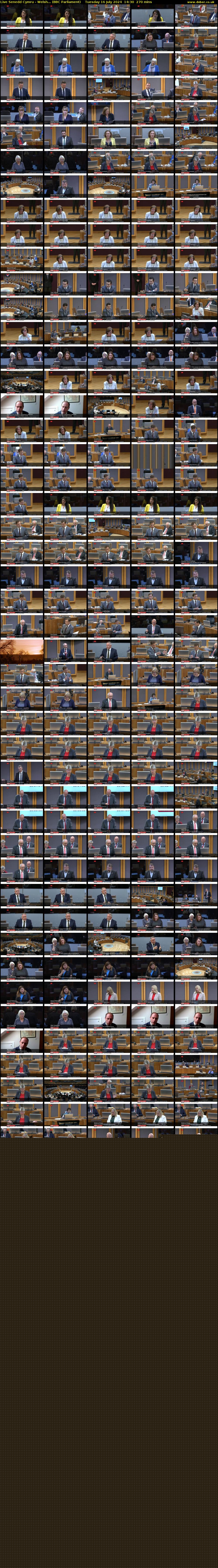 Live Senedd Cymru - Welsh... (BBC Parliament) Tuesday 16 July 2024 14:30 - 19:00