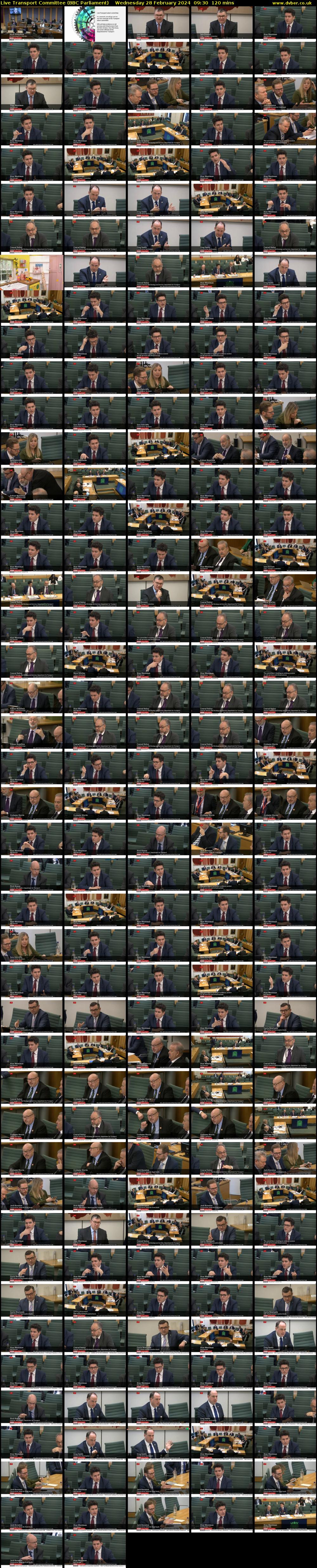 Live Transport Committee (BBC Parliament) Wednesday 28 February 2024 09:30 - 11:30