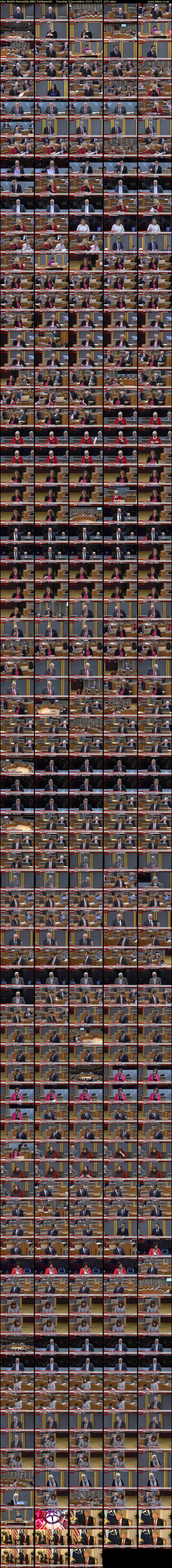 Live Welsh Assembly (BBC Parliament) Tuesday 3 December 2019 14:15 - 18:00