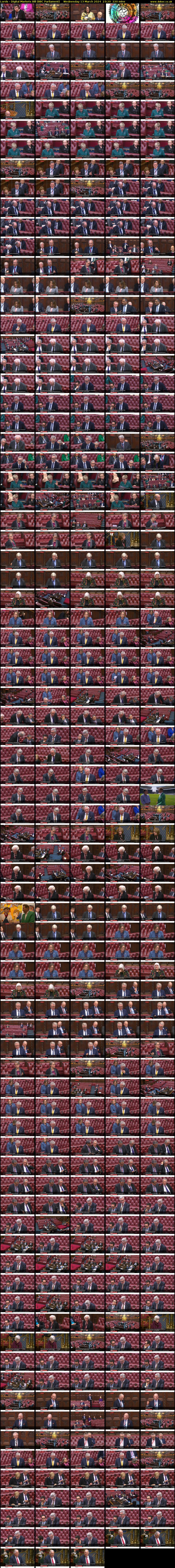 Lords - Digital Markets Bill (BBC Parliament) Wednesday 13 March 2024 23:20 - 03:00