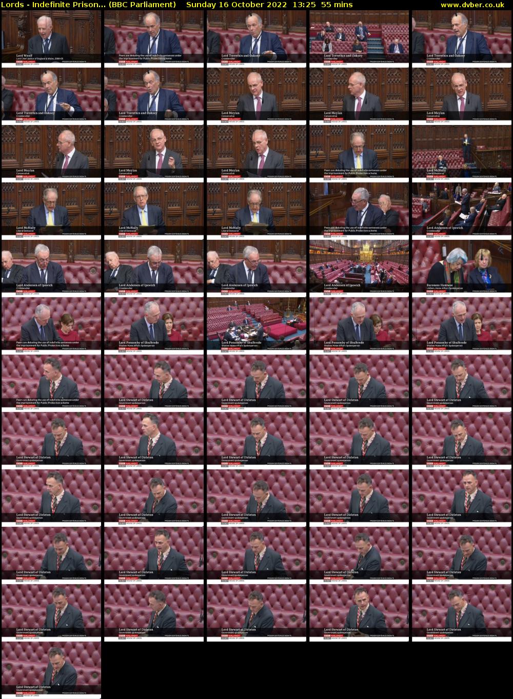 Lords - Indefinite Prison... (BBC Parliament) Sunday 16 October 2022 13:25 - 14:20
