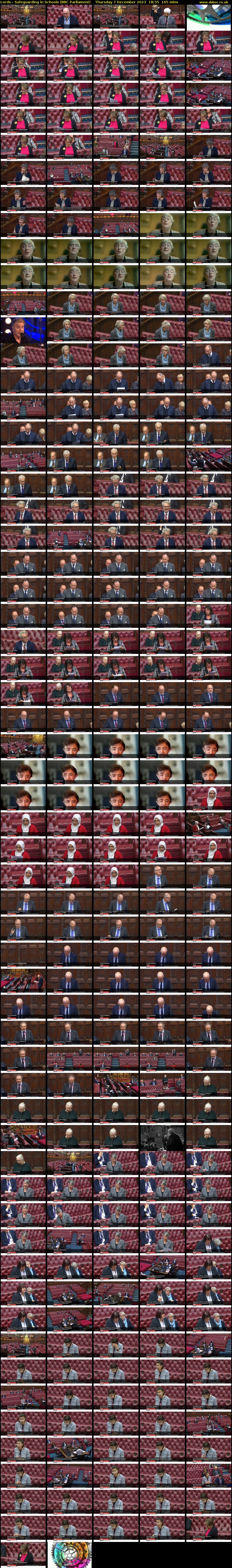 Lords - Safeguarding in Schools (BBC Parliament) Thursday 7 December 2023 18:55 - 21:40