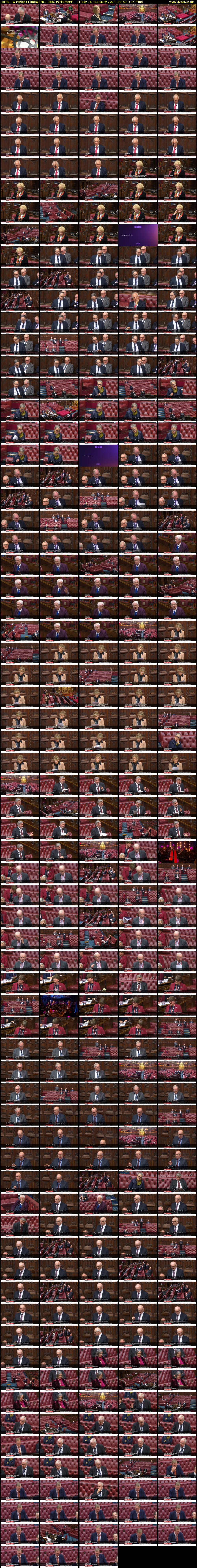 Lords - Windsor Framework... (BBC Parliament) Friday 16 February 2024 03:50 - 07:05