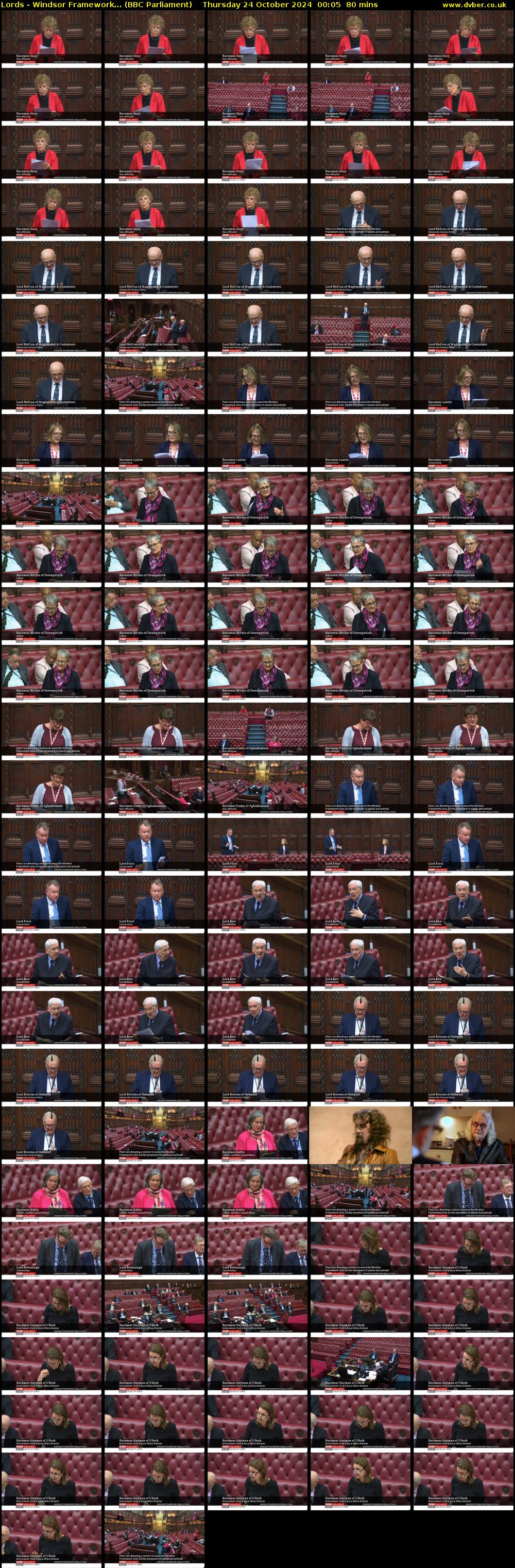 Lords - Windsor Framework... (BBC Parliament) Thursday 24 October 2024 00:05 - 01:25