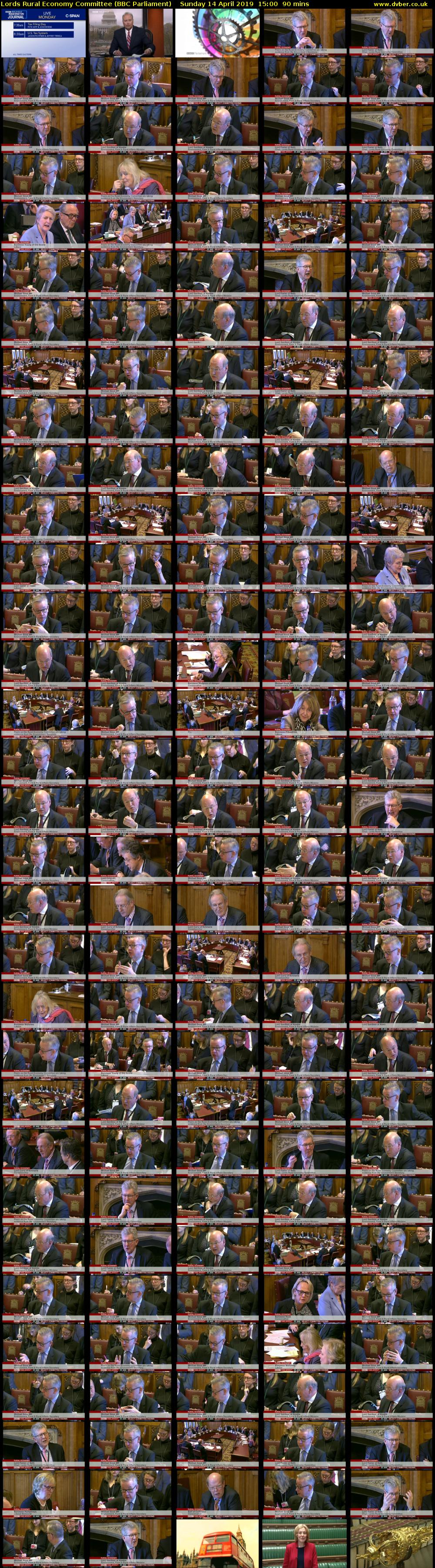 Lords Rural Economy Committee (BBC Parliament) Sunday 14 April 2019 15:00 - 16:30
