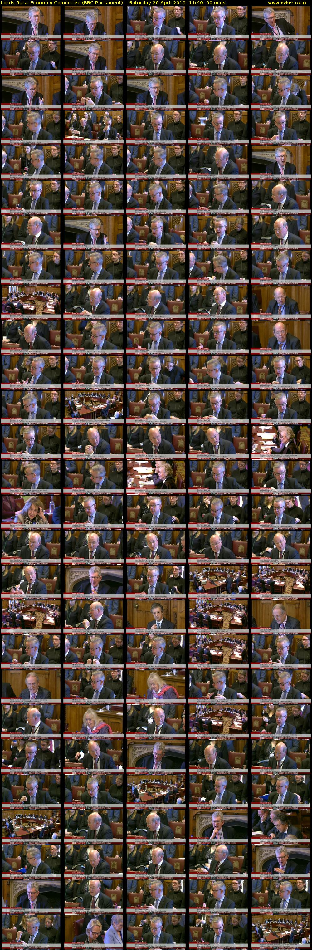 Lords Rural Economy Committee (BBC Parliament) Saturday 20 April 2019 11:40 - 13:10