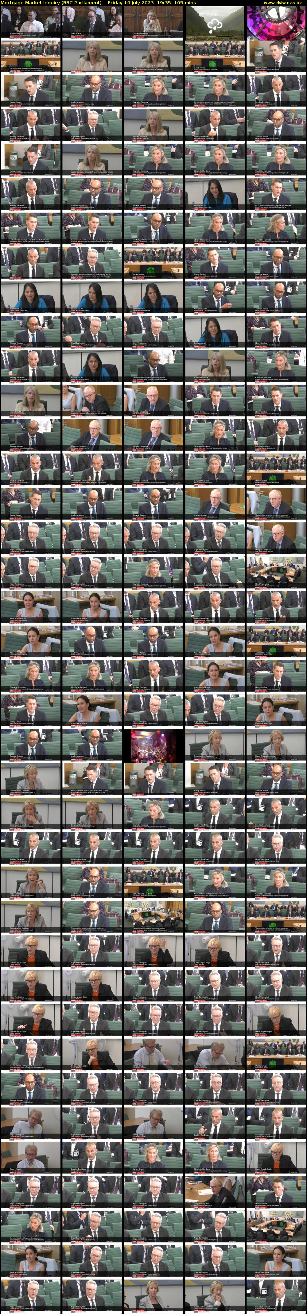 Mortgage Market Inquiry (BBC Parliament) Friday 14 July 2023 19:35 - 21:20