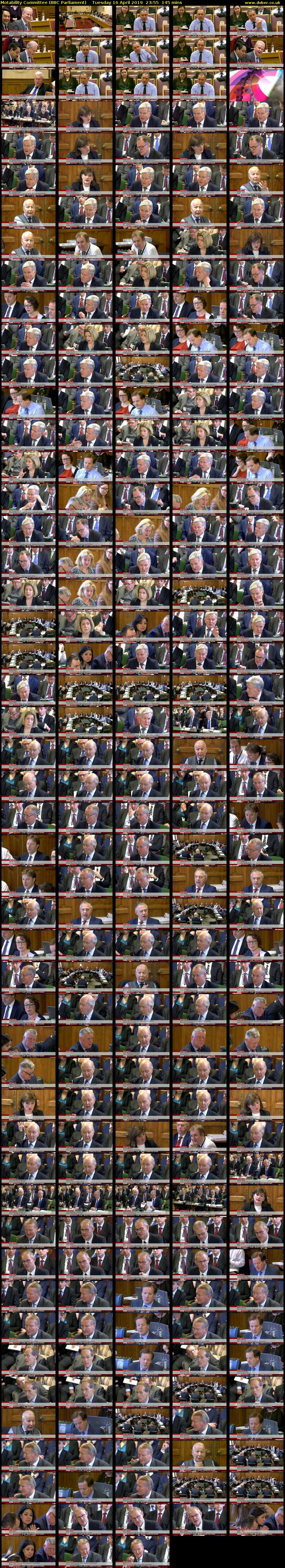 Motability Committee (BBC Parliament) Tuesday 16 April 2019 23:55 - 02:20