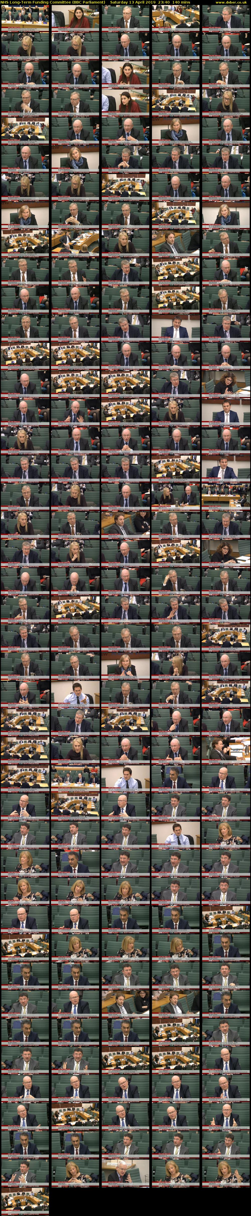 NHS Long-Term Funding Committee (BBC Parliament) Saturday 13 April 2019 23:40 - 02:00