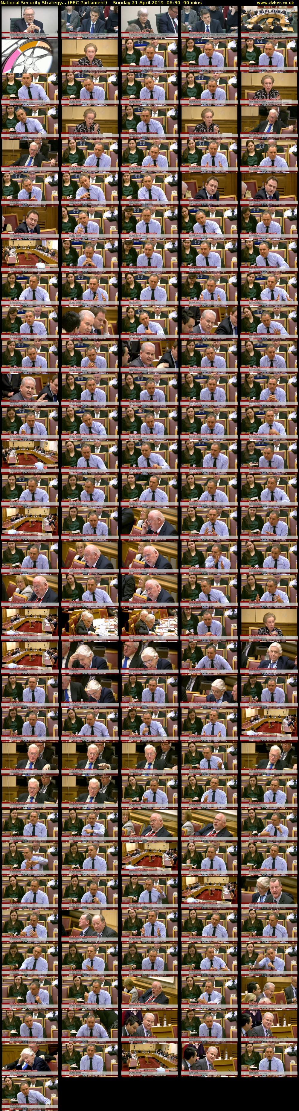 National Security Strategy... (BBC Parliament) Sunday 21 April 2019 06:30 - 08:00