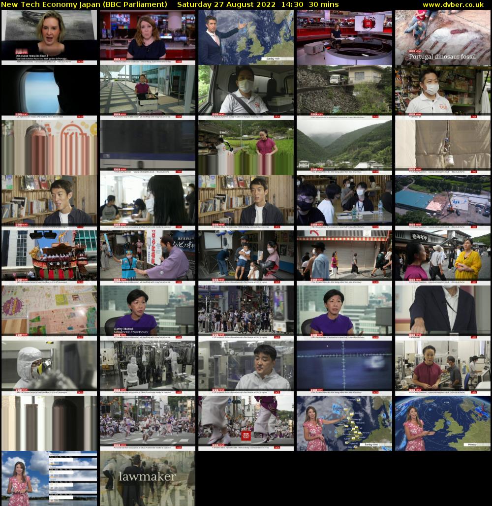 New Tech Economy Japan (BBC Parliament) Saturday 27 August 2022 14:30 - 15:00
