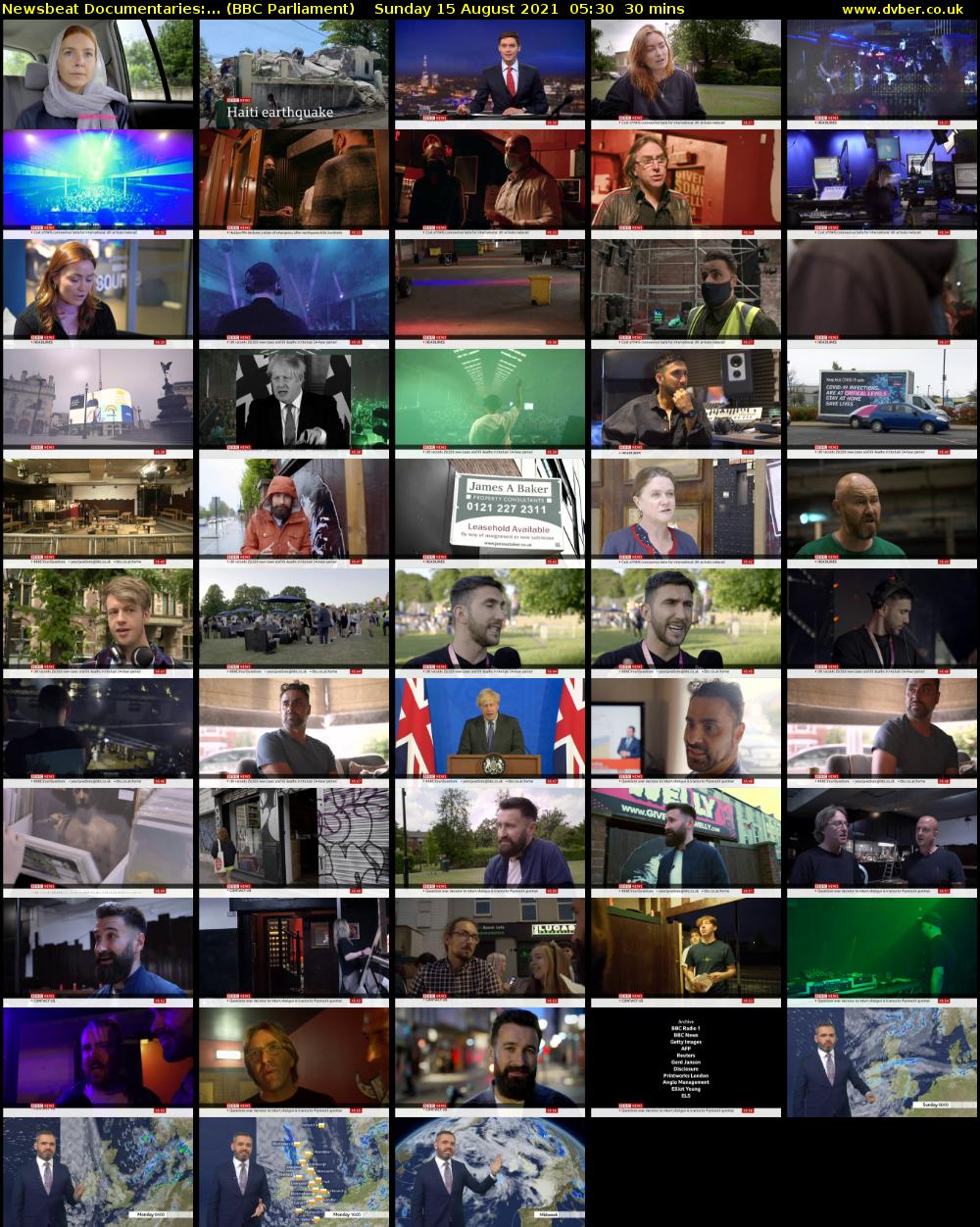 Newsbeat Documentaries:... (BBC Parliament) Sunday 15 August 2021 05:30 - 06:00