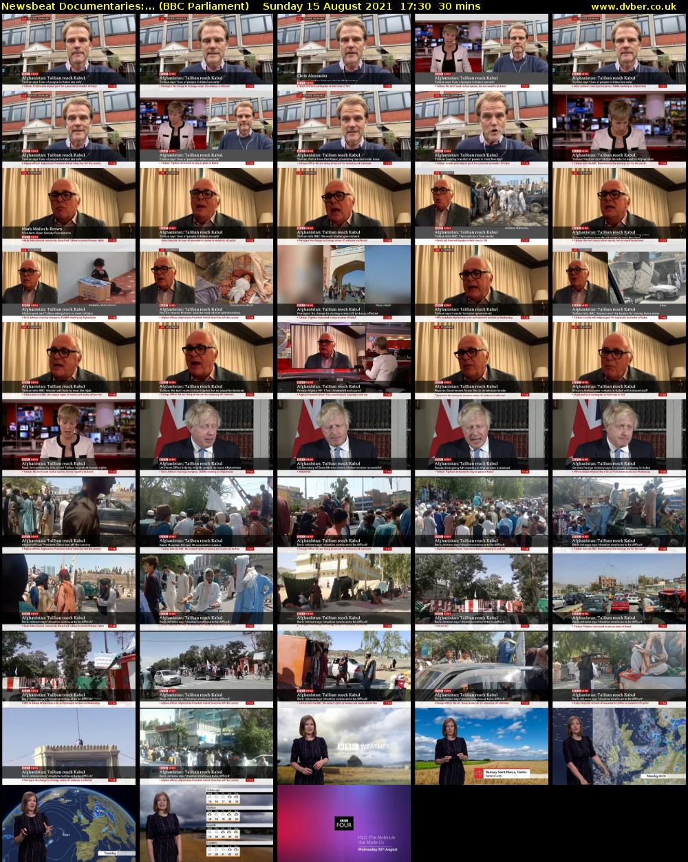 Newsbeat Documentaries:... (BBC Parliament) Sunday 15 August 2021 17:30 - 18:00