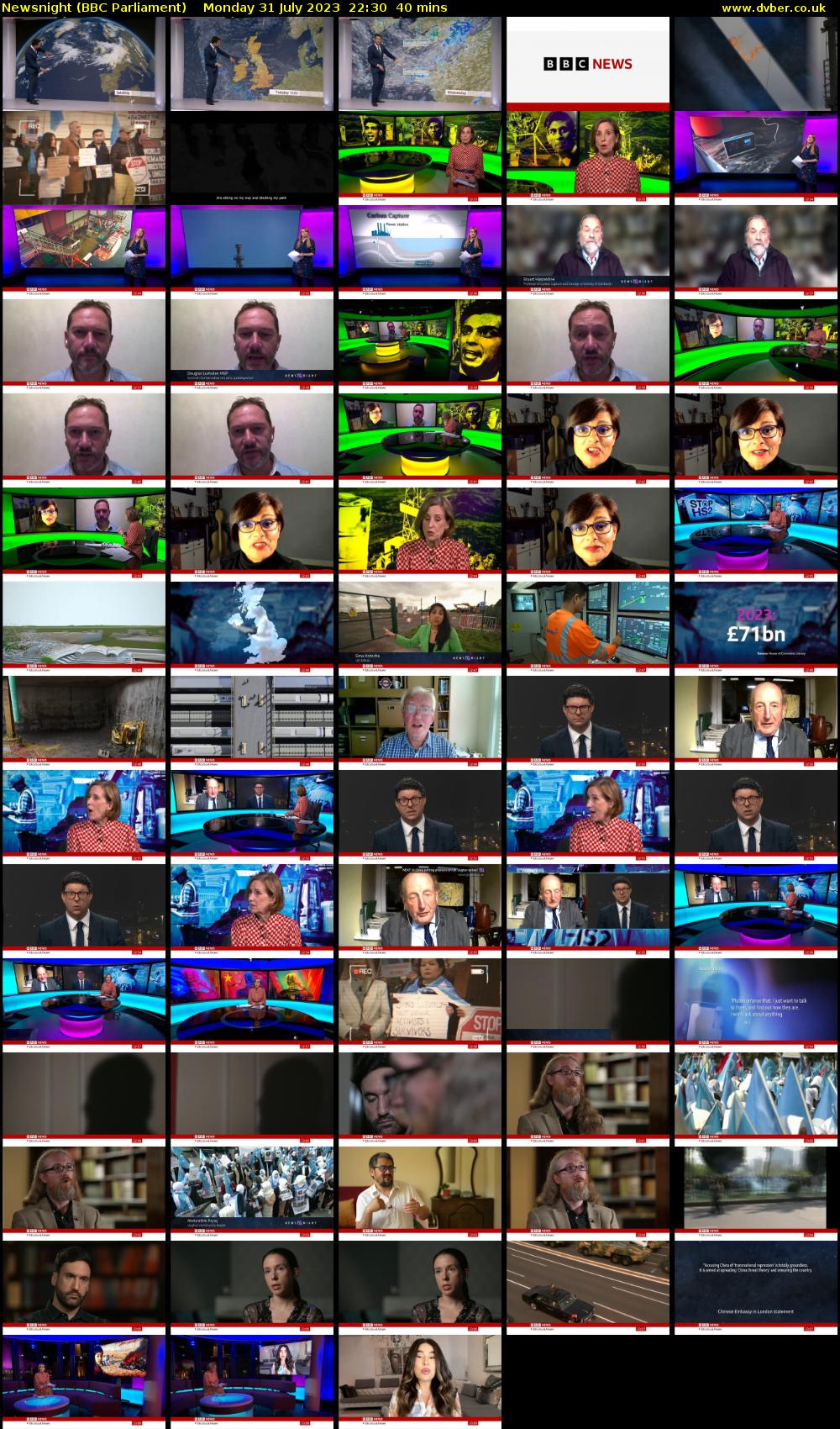 Newsnight (BBC Parliament) Monday 31 July 2023 22:30 - 23:10