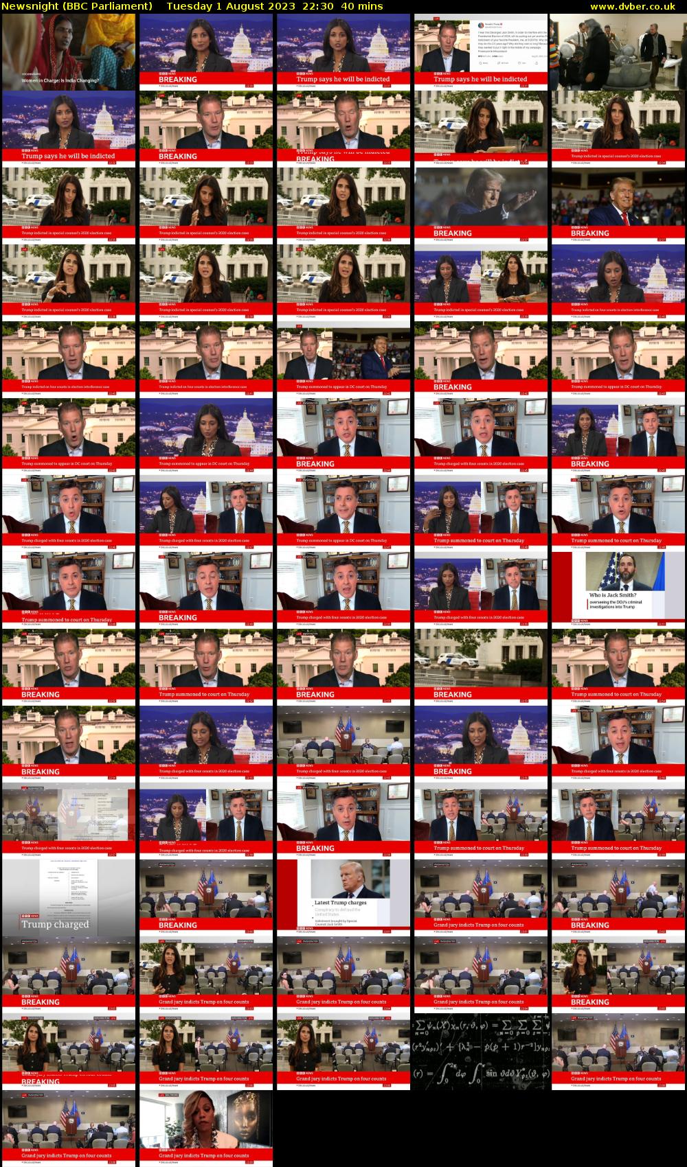 Newsnight (BBC Parliament) Tuesday 1 August 2023 22:30 - 23:10