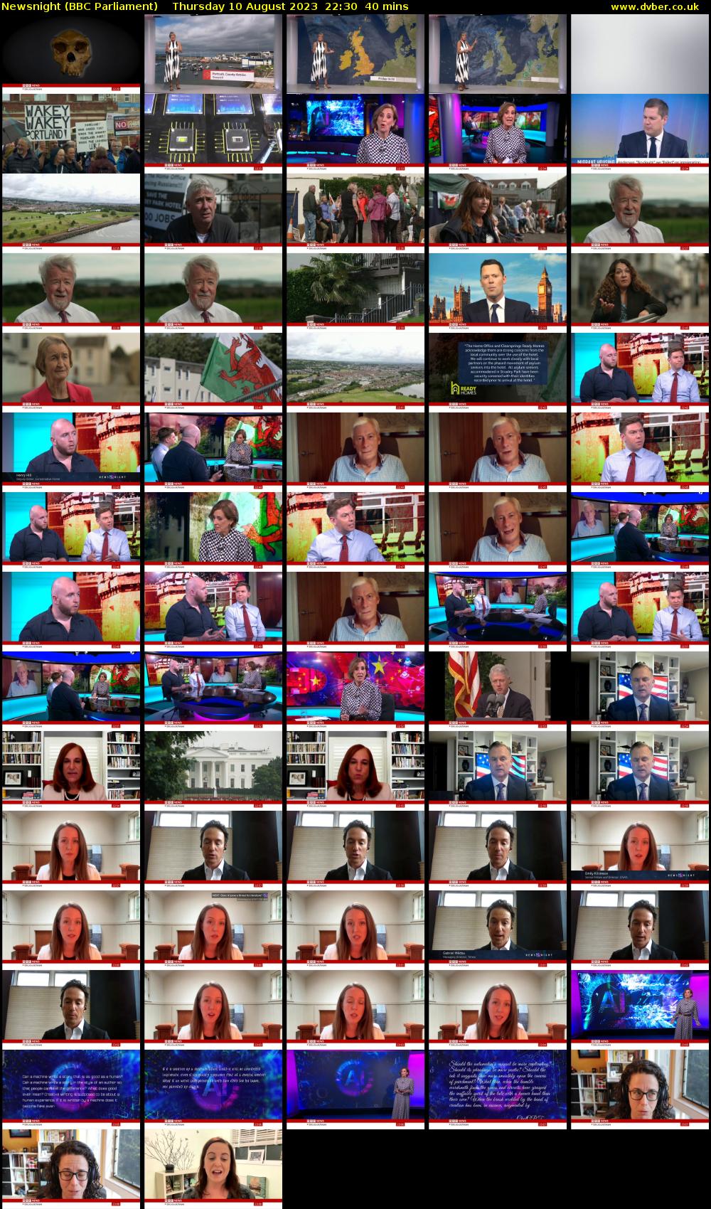 Newsnight (BBC Parliament) Thursday 10 August 2023 22:30 - 23:10
