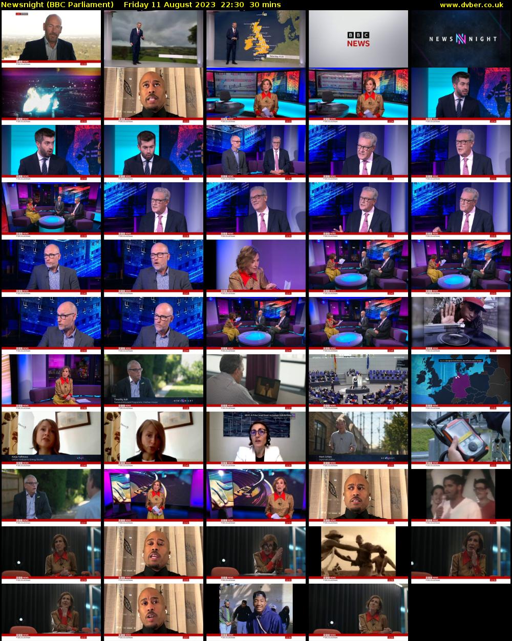 Newsnight (BBC Parliament) Friday 11 August 2023 22:30 - 23:00