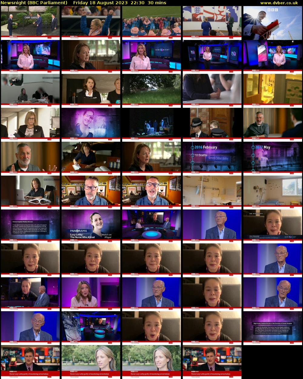 Newsnight (BBC Parliament) Friday 18 August 2023 22:30 - 23:00