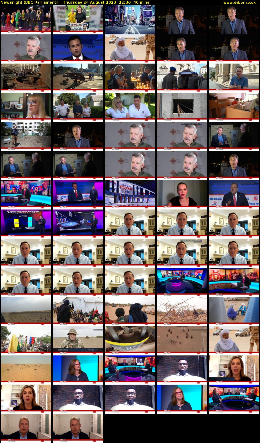 Newsnight (BBC Parliament) Thursday 24 August 2023 22:30 - 23:10