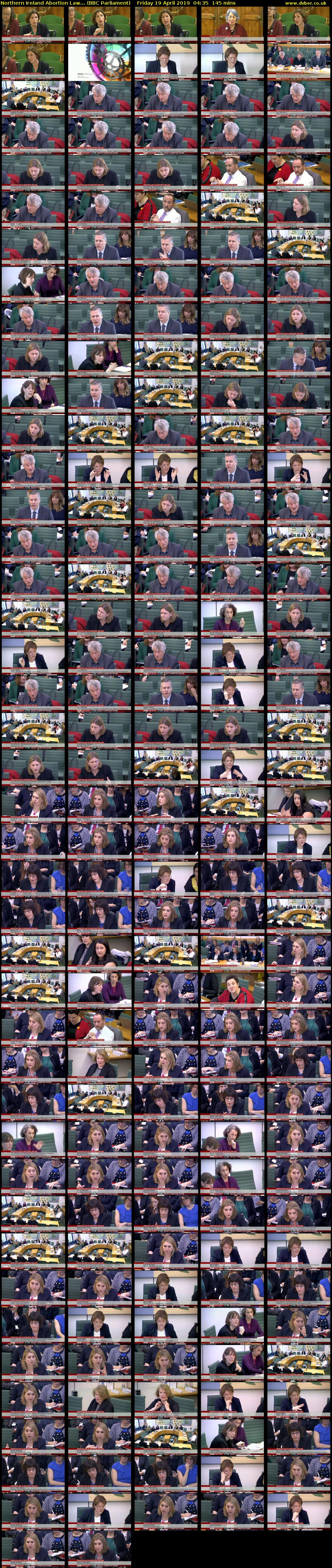 Northern Ireland Abortion Law... (BBC Parliament) Friday 19 April 2019 04:35 - 07:00