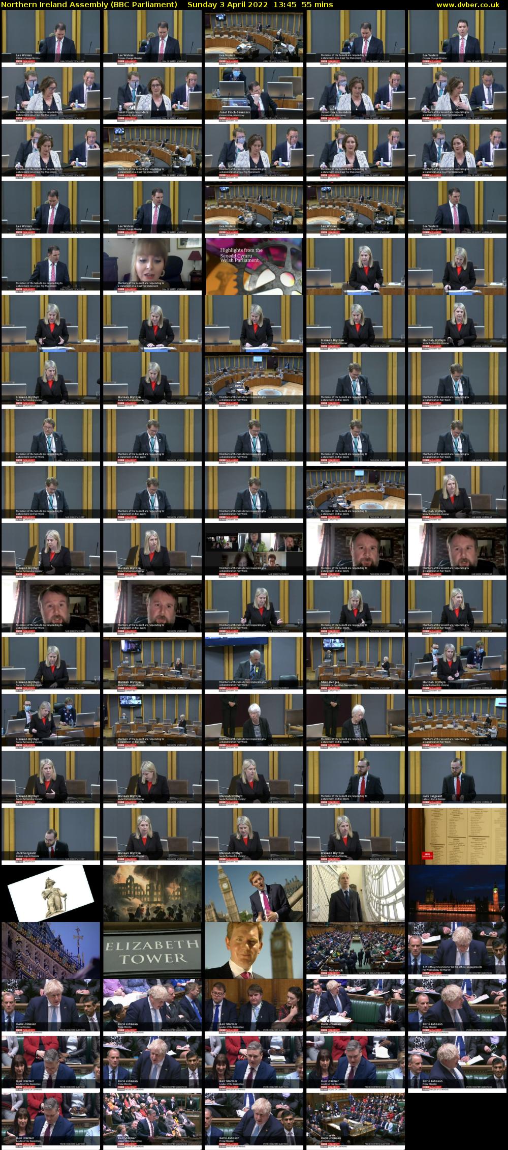 Northern Ireland Assembly (BBC Parliament) Sunday 3 April 2022 13:45 - 14:40