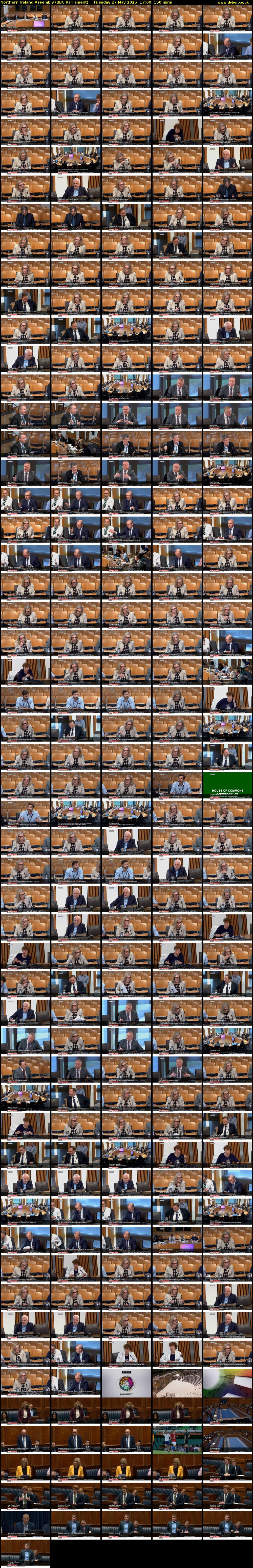Northern Ireland Assembly (BBC Parliament) Tuesday 27 May 2025 17:00 - 19:30