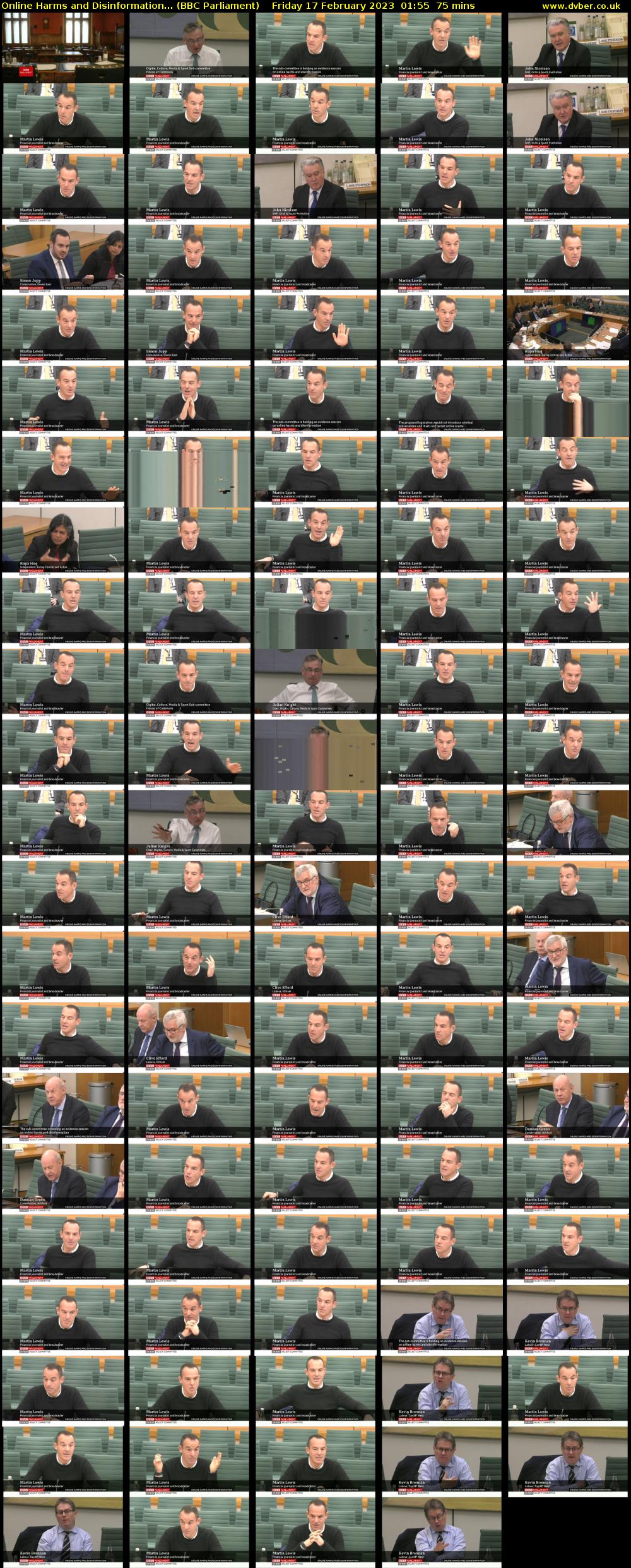 Online Harms and Disinformation... (BBC Parliament) Friday 17 February 2023 01:55 - 03:10