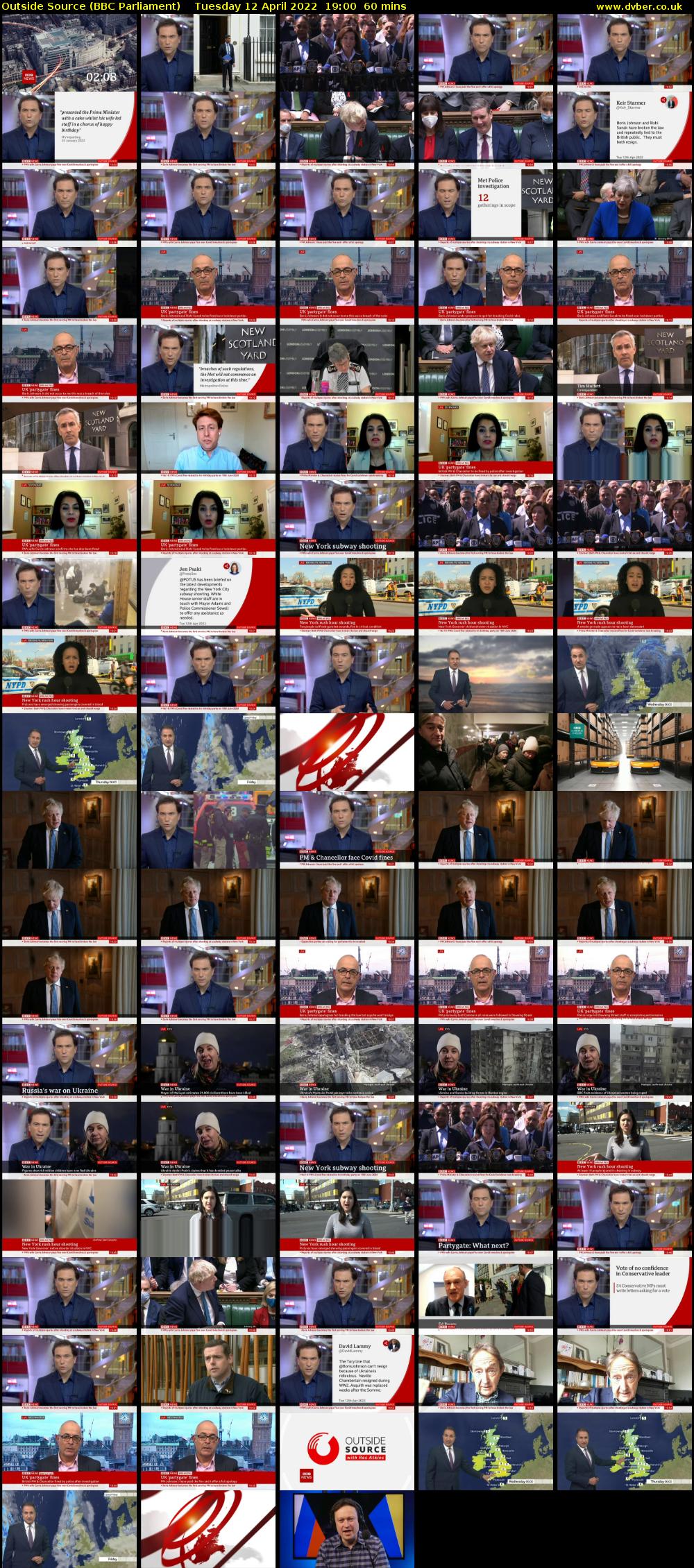 Outside Source (BBC Parliament) Tuesday 12 April 2022 19:00 - 20:00