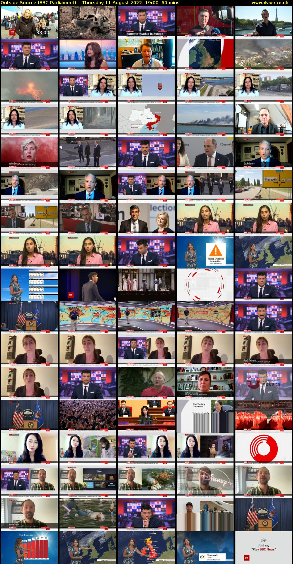 Outside Source (BBC Parliament) Thursday 11 August 2022 19:00 - 20:00