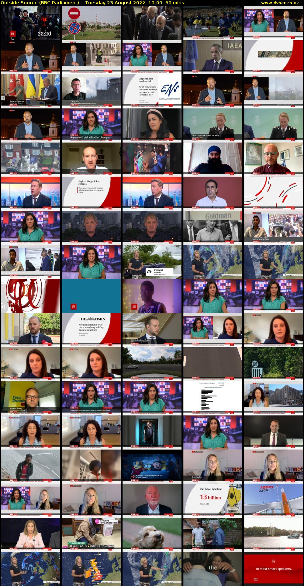 Outside Source (BBC Parliament) Tuesday 23 August 2022 19:00 - 20:00