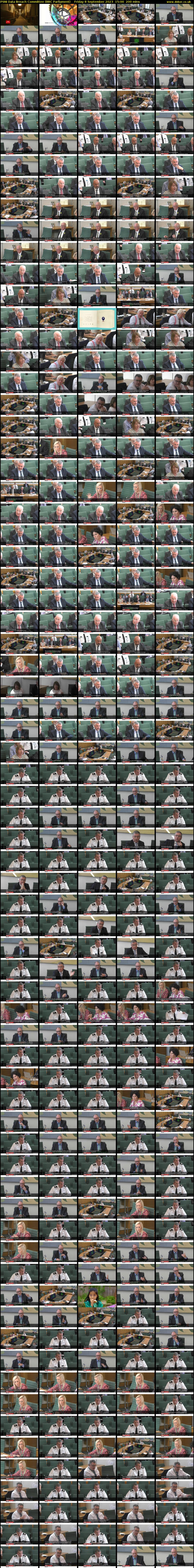 PSNI Data Breach Committee (BBC Parliament) Friday 8 September 2023 15:00 - 18:20