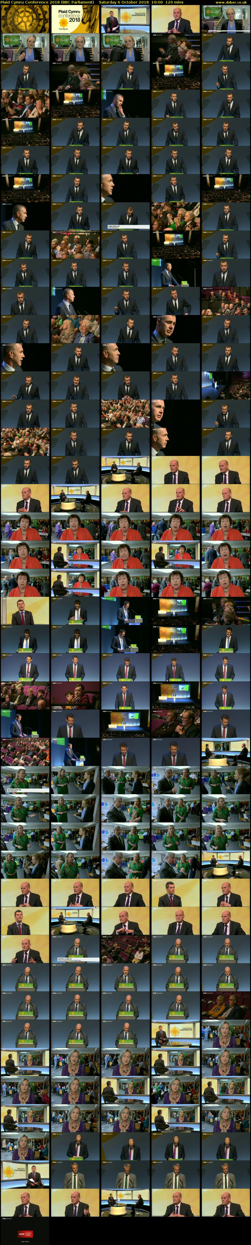 Plaid Cymru Conference 2018 (BBC Parliament) Saturday 6 October 2018 10:00 - 12:00