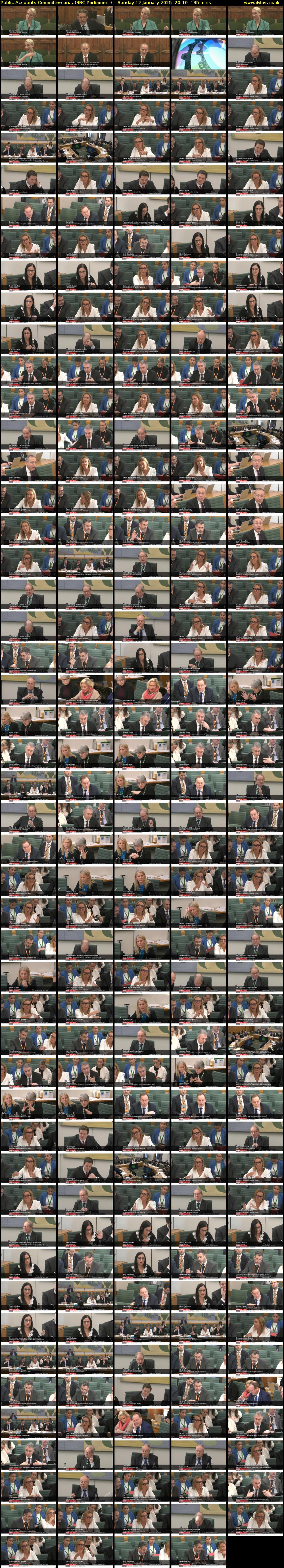 Public Accounts Committee on... (BBC Parliament) Sunday 12 January 2025 20:10 - 22:25