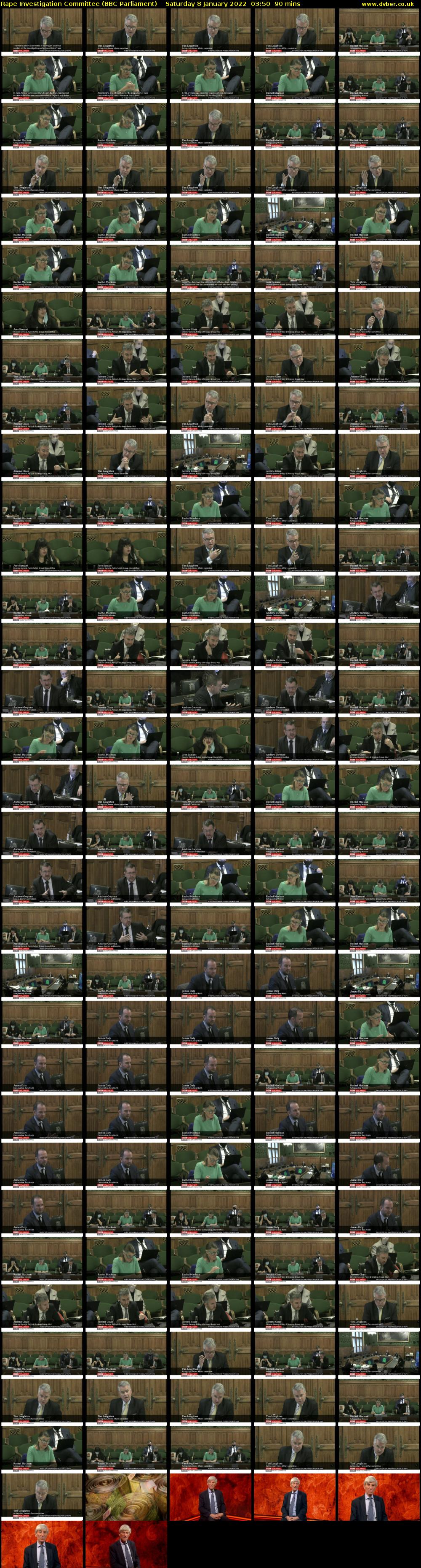 Rape Investigation Committee (BBC Parliament) Saturday 8 January 2022 03:50 - 05:20