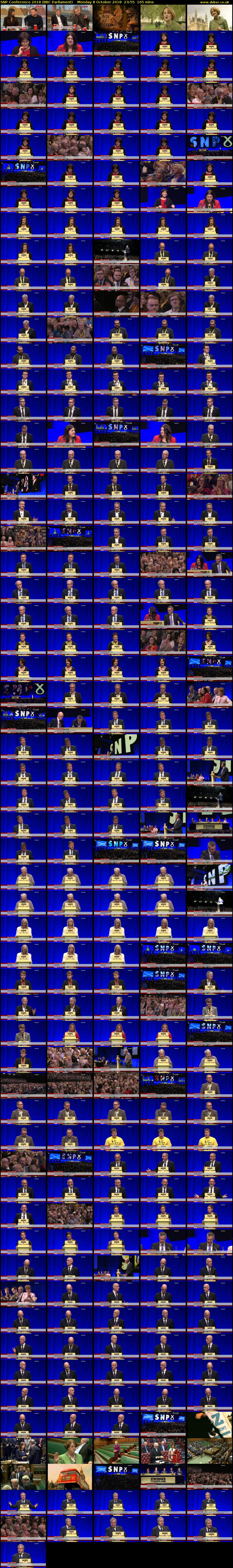 SNP Conference 2018 (BBC Parliament) Monday 8 October 2018 23:55 - 02:40