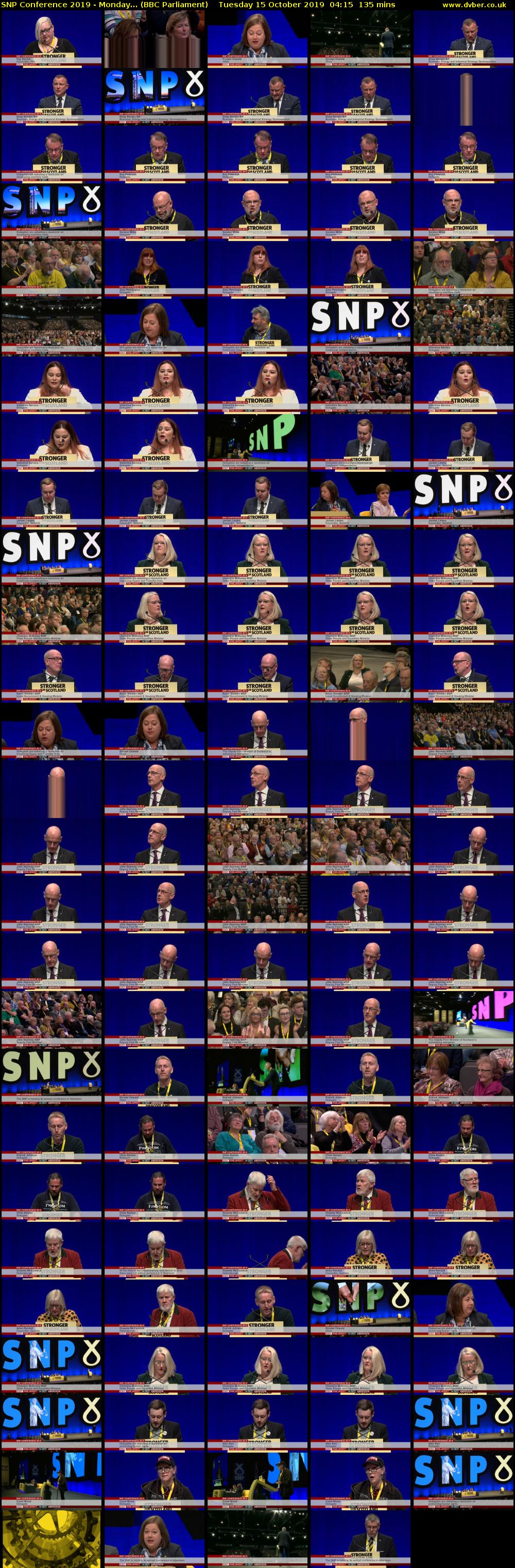 SNP Conference 2019 - Monday... (BBC Parliament) Tuesday 15 October 2019 04:15 - 06:30