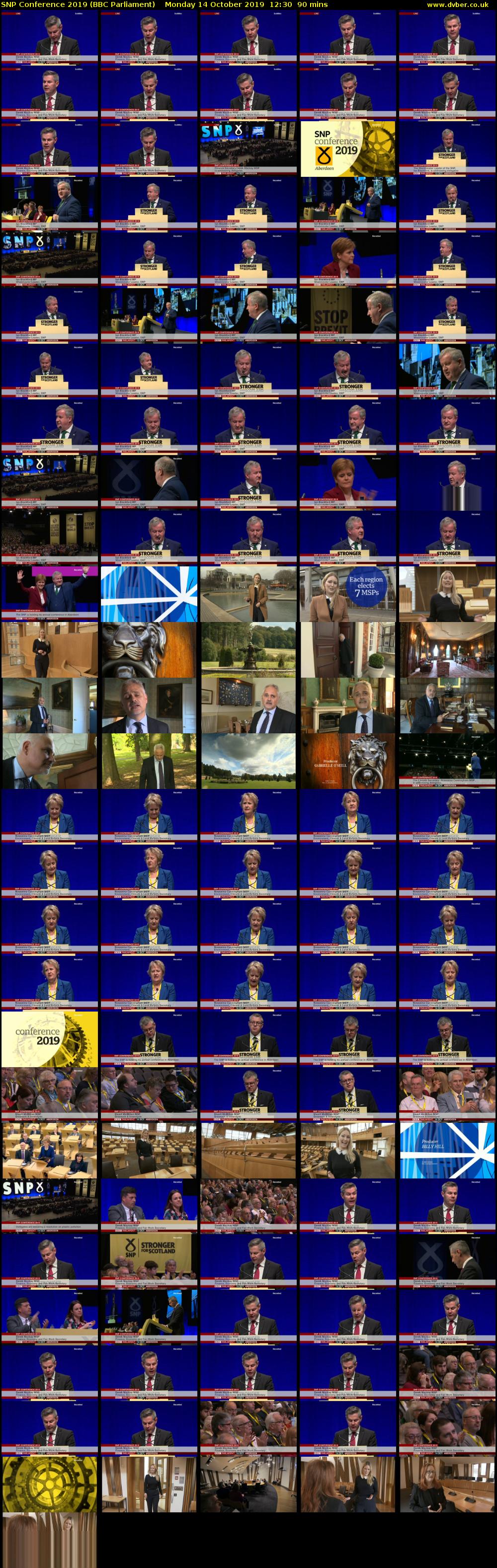 SNP Conference 2019 (BBC Parliament) Monday 14 October 2019 12:30 - 14:00