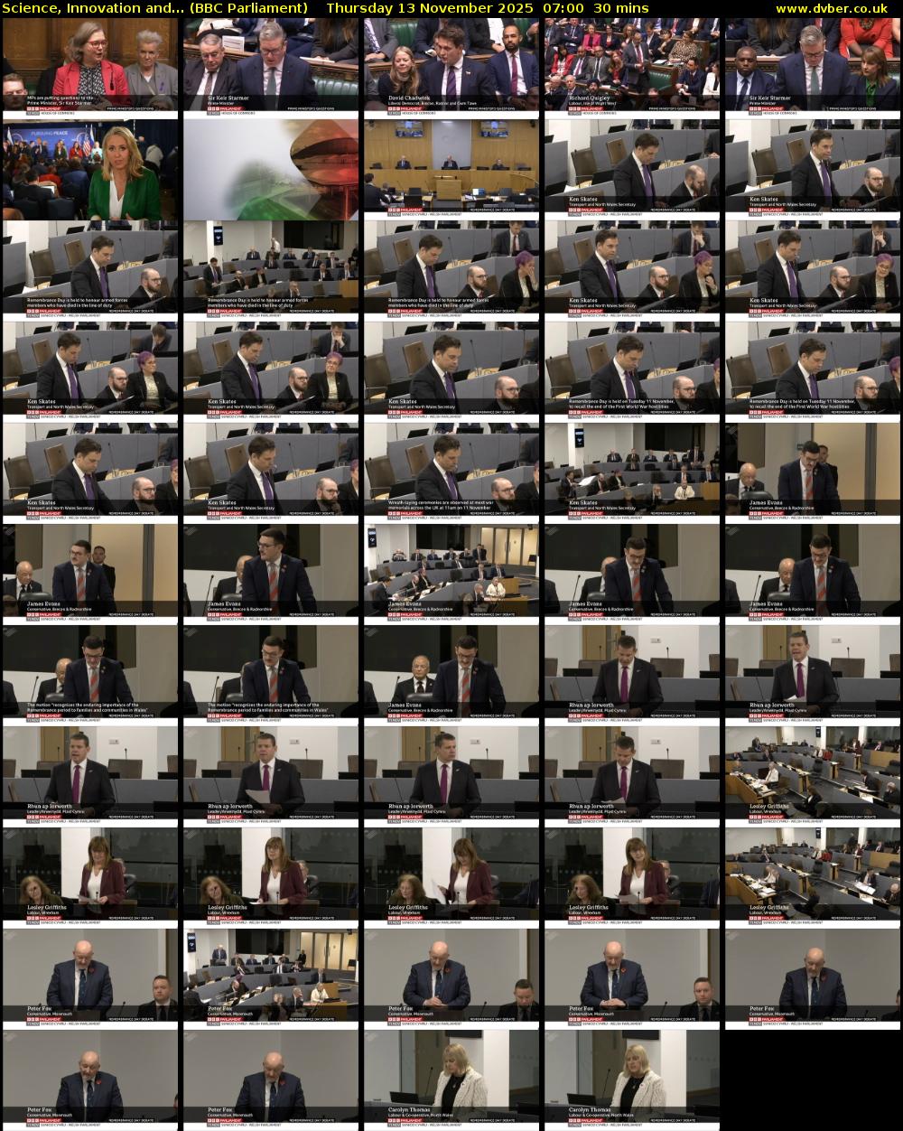 Science, Innovation and... (BBC Parliament) Thursday 13 November 2025 07:00 - 07:30