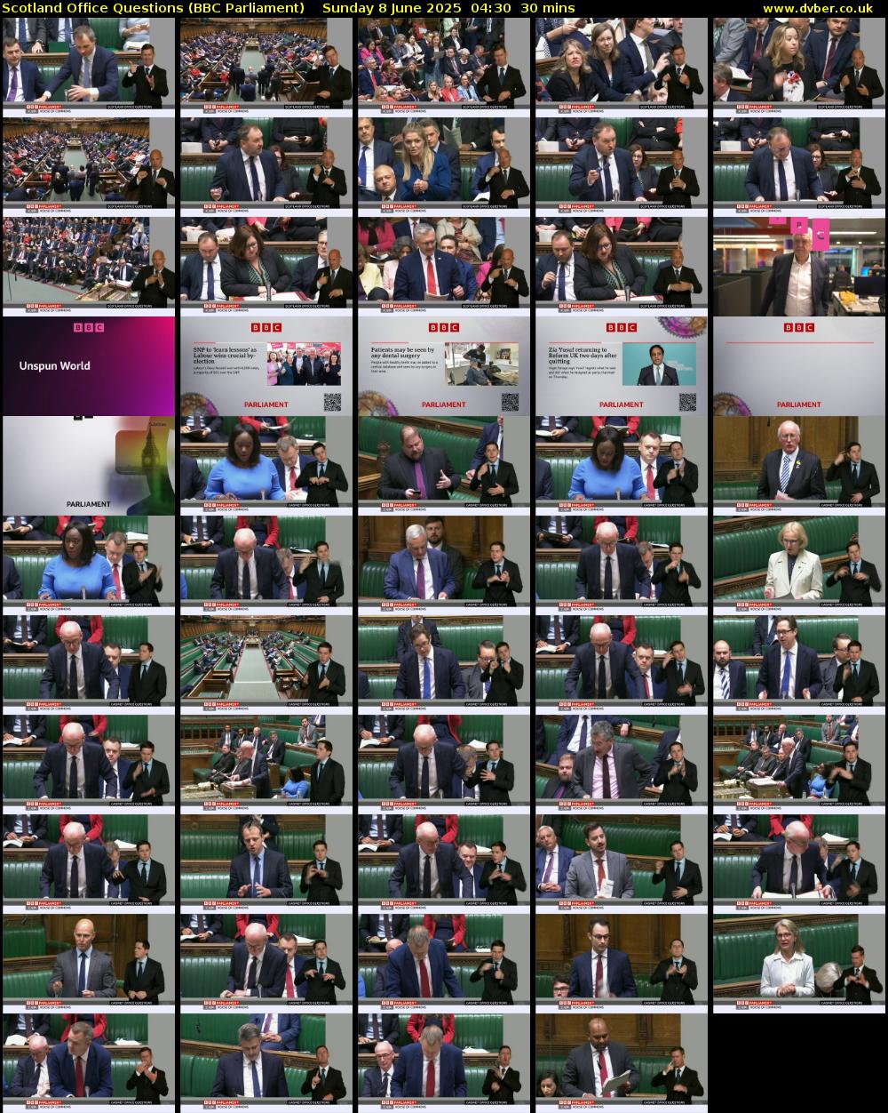 Scotland Office Questions (BBC Parliament) Sunday 8 June 2025 04:30 - 05:00