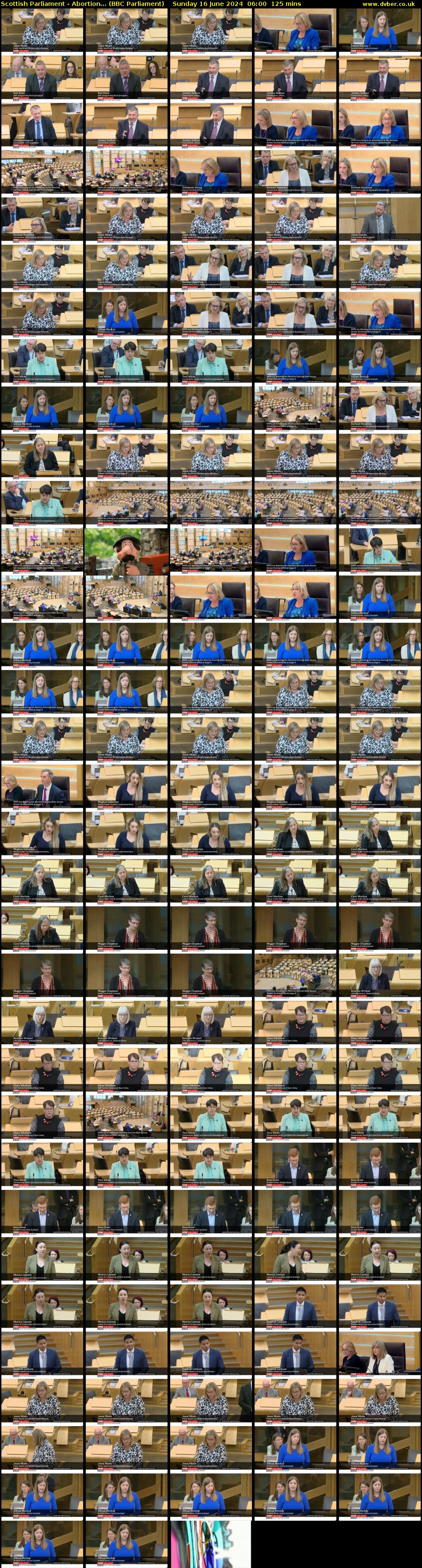 Scottish Parliament - Abortion... (BBC Parliament) Sunday 16 June 2024 06:00 - 08:05