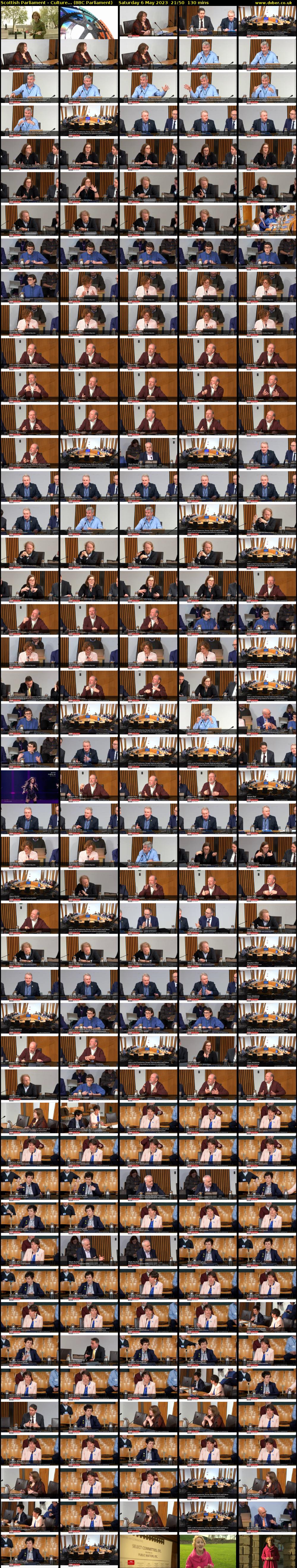 Scottish Parliament - Culture... (BBC Parliament) Saturday 6 May 2023 21:50 - 00:00