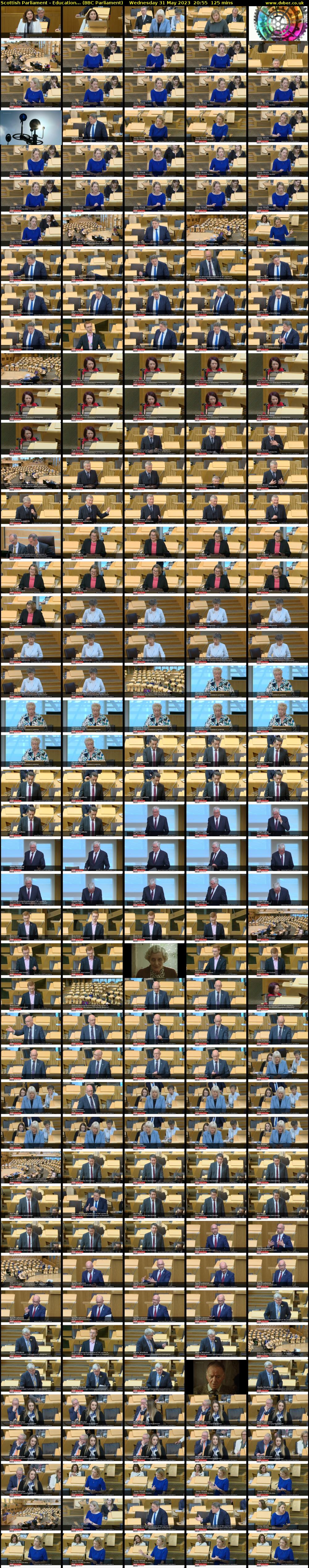 Scottish Parliament - Education... (BBC Parliament) Wednesday 31 May 2023 20:55 - 23:00