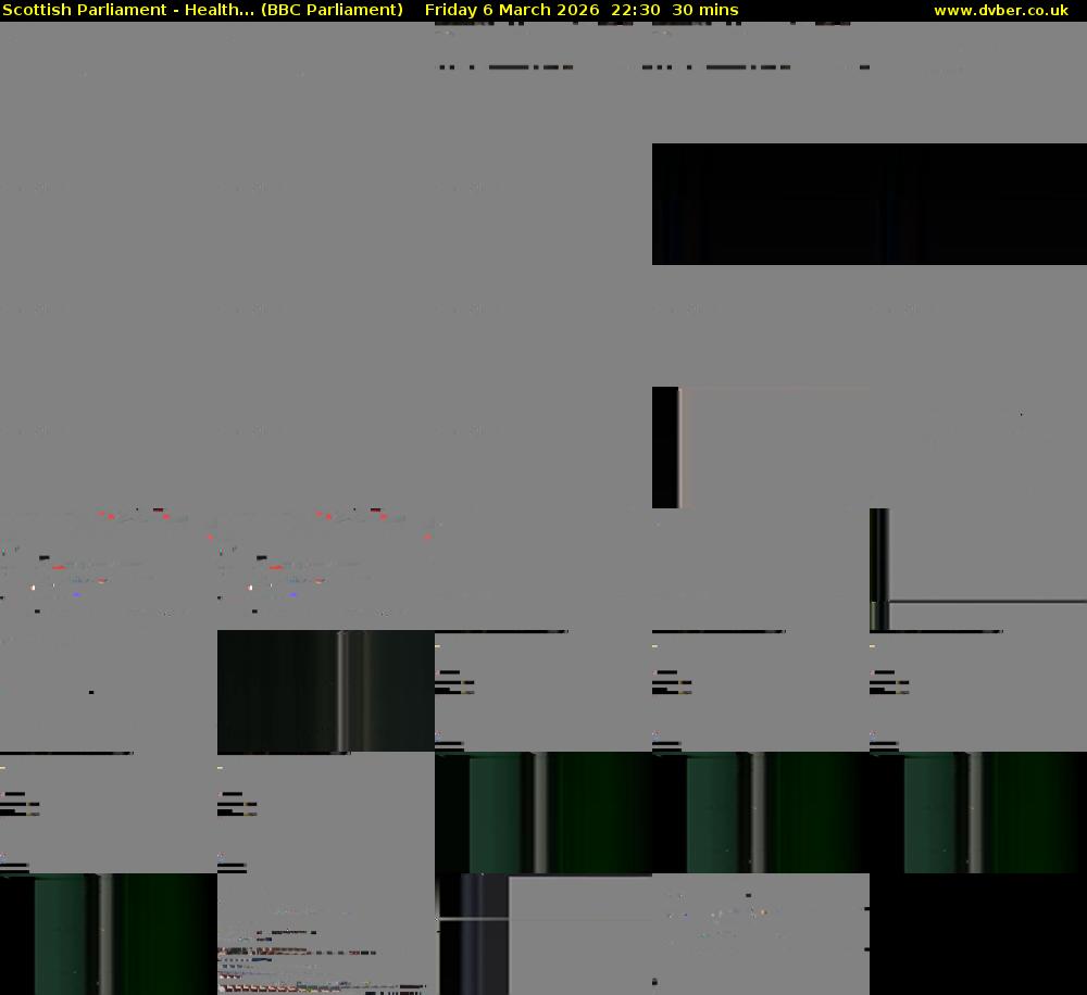 Scottish Parliament - Health... (BBC Parliament) Friday 6 March 2026 22:30 - 23:00